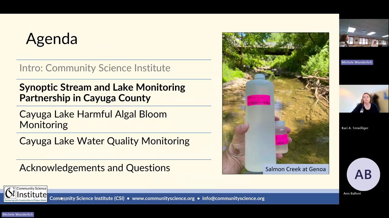 Cayuga County Water Quality Management Agency March 5, 2026 Meeting