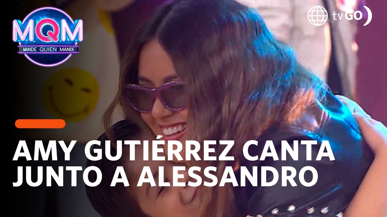 Mande Quien Mande: Alessandro interpreta junto a Amy Gutiérrez una reconocida canción(HOY)