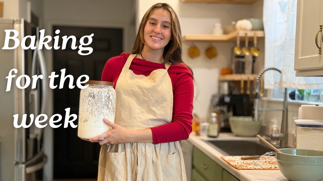 What I bake in a week for my family!