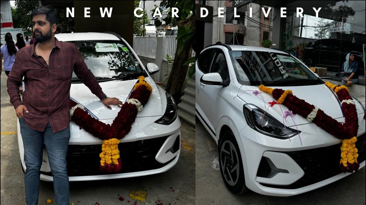 Taking Delivery of my new i10 Nios | Autohead Mikku
