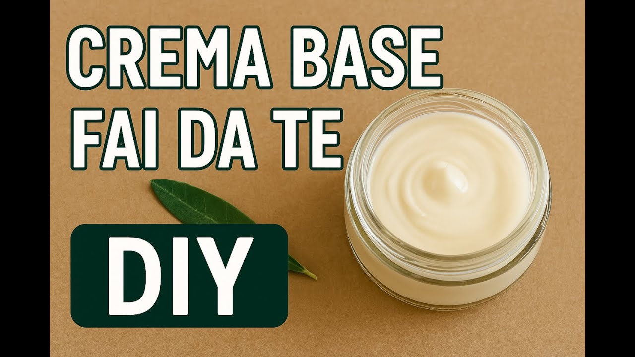 Crema Base fai da te in 5 minuti!