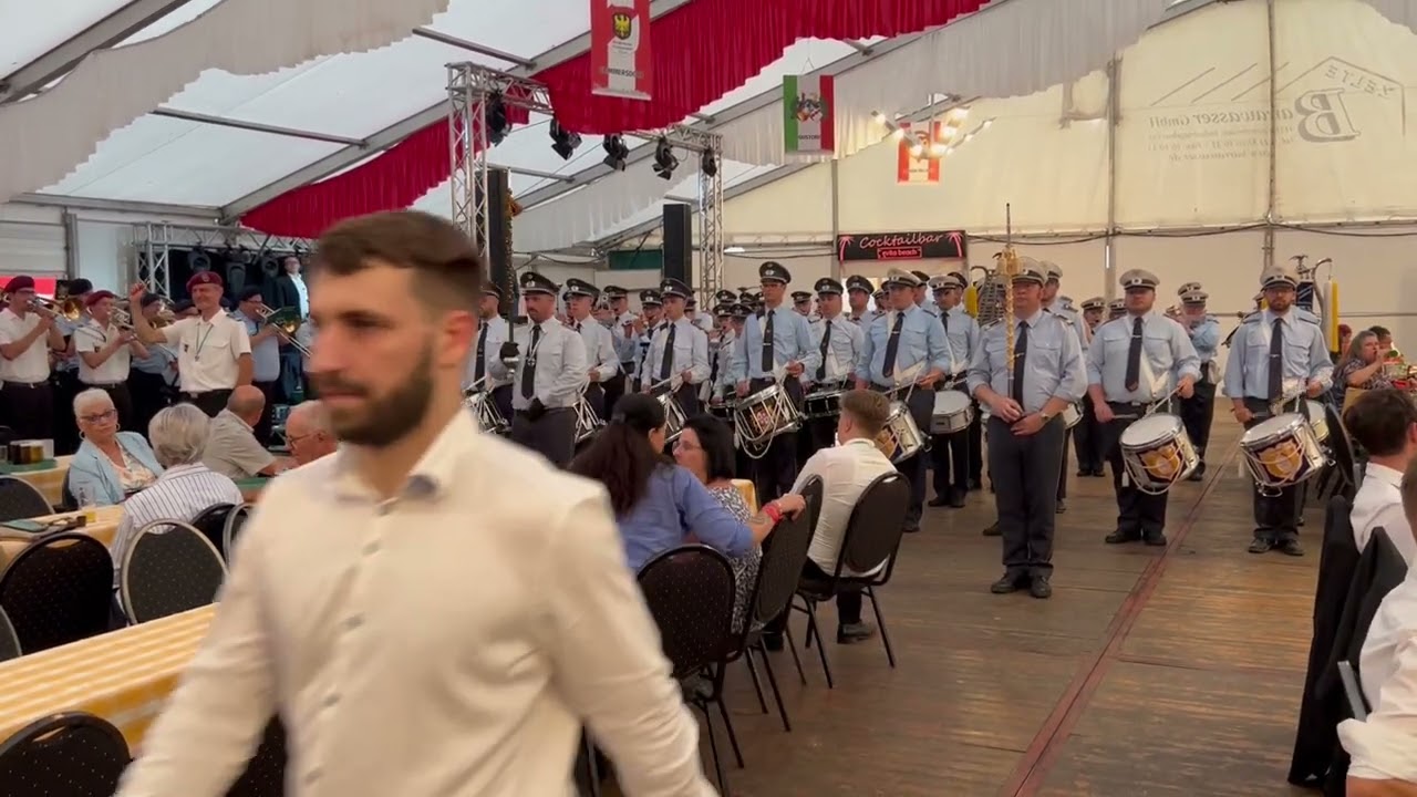 Fridericus Rex, Schützenfest Grevenbroich 2024,  Tambourcorps Neuenhausen und Elsen