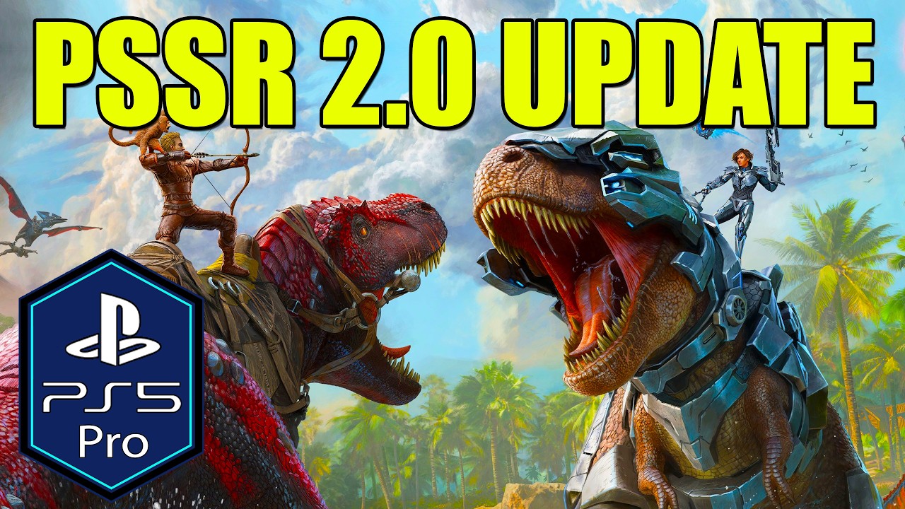 Обзор игрового процесса Ark Survival Ascended для PS5 Pro [обновление PSSR 2.0] [улучшенная графи...