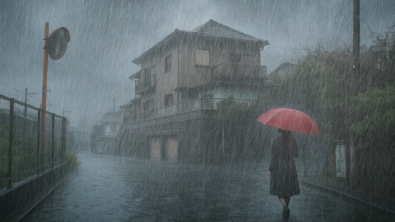 Why is Japan like this when heavy rain and strong winds come?