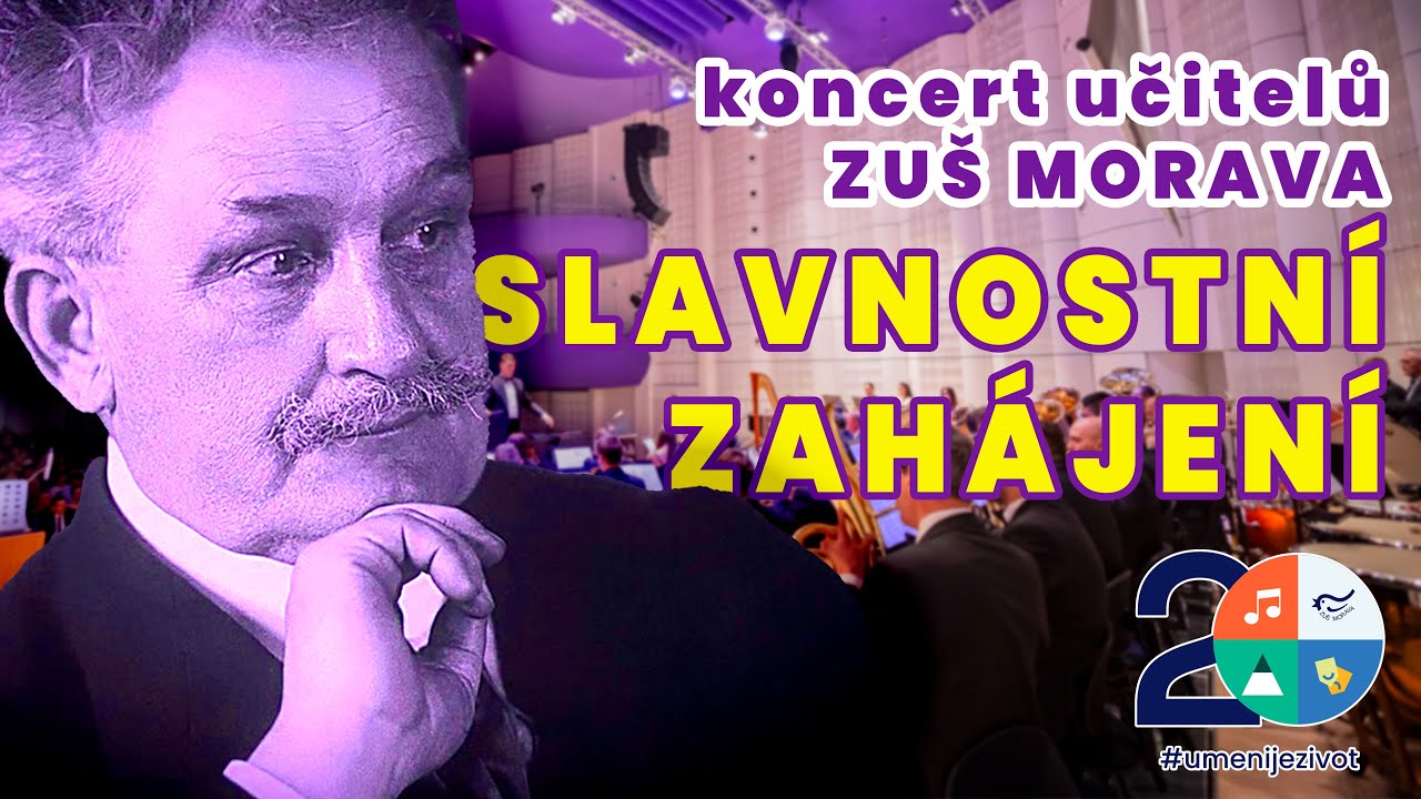 L. Janáček: SINFONIETTA| Slavnostní koncert ZUŠ MORAVA | 20 let žijeme uměním