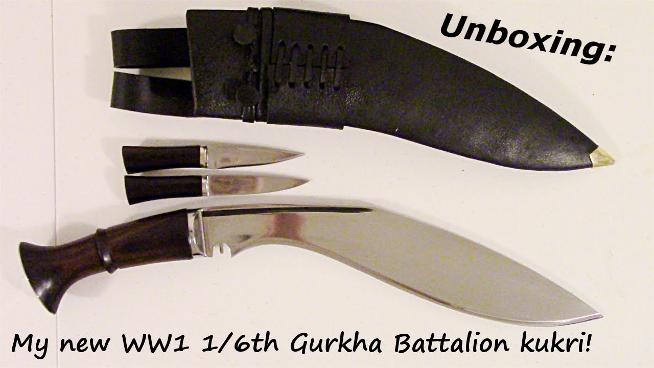 Unboxing My new Kukri!