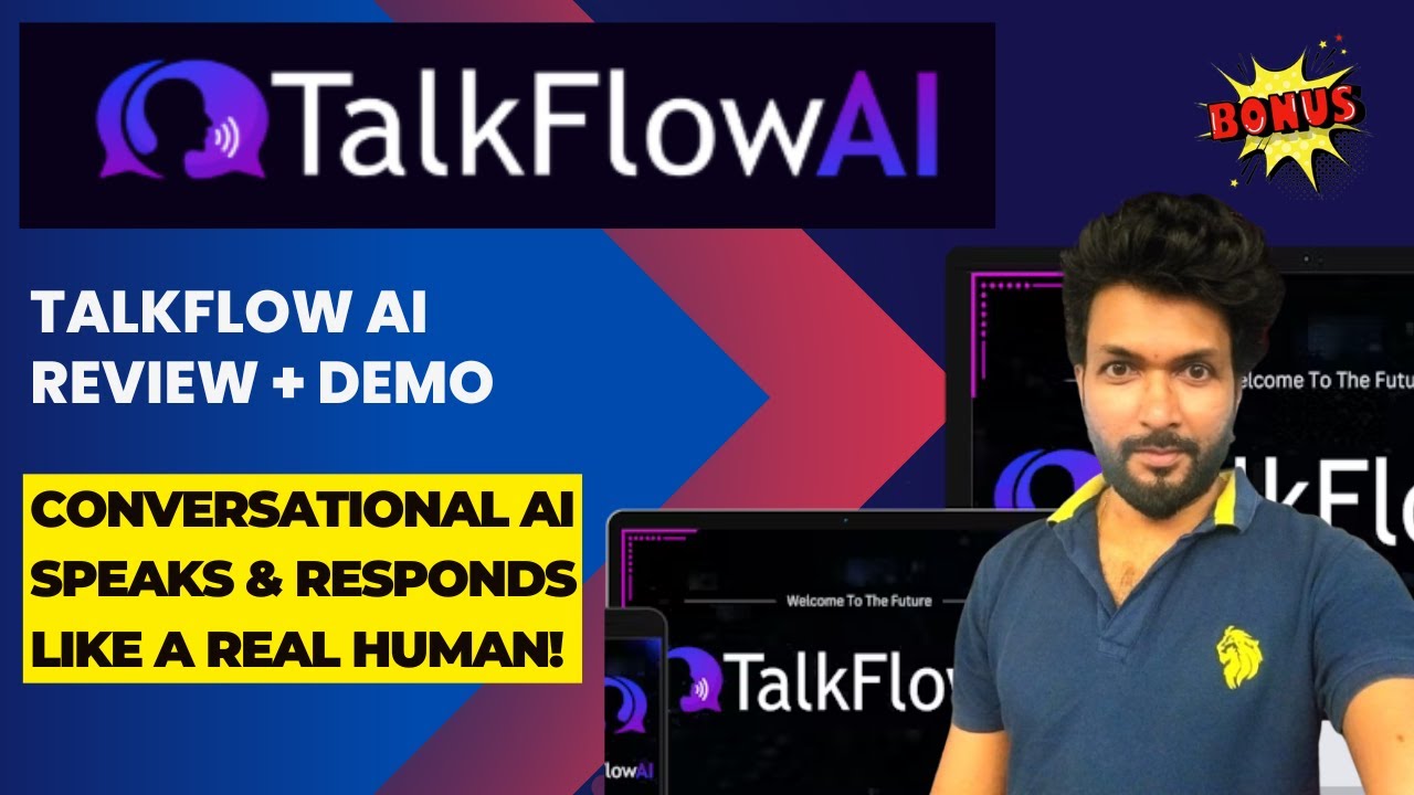 TalkFlow AI Review &ndash; Conversational AI Speaks & Responds Like A Real Human!