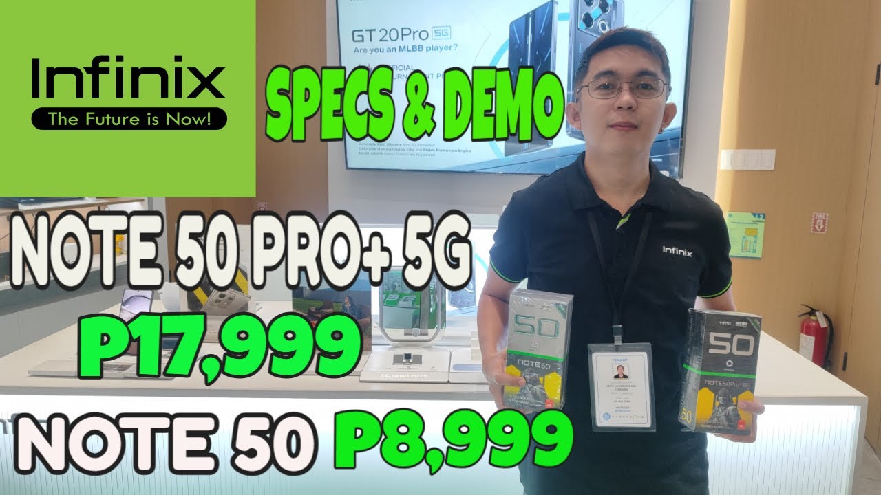 Inifnix Note 50 Pro+ 5G vs. Infinix Note 50 | Specs, Demo, Features, & Review