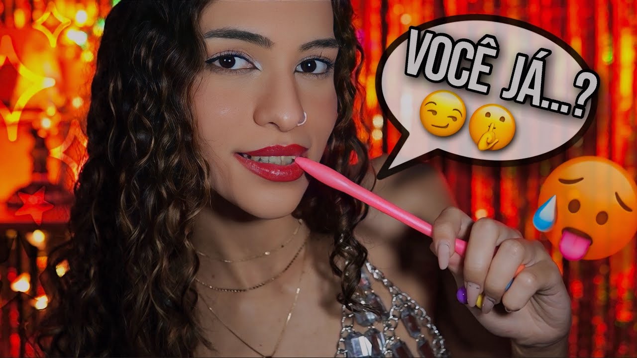 ASMR | FAZENDO PERGUNTAS DESCONFORTÁVEIS SOBRE A SUA PERSONALIDADE! 🫣