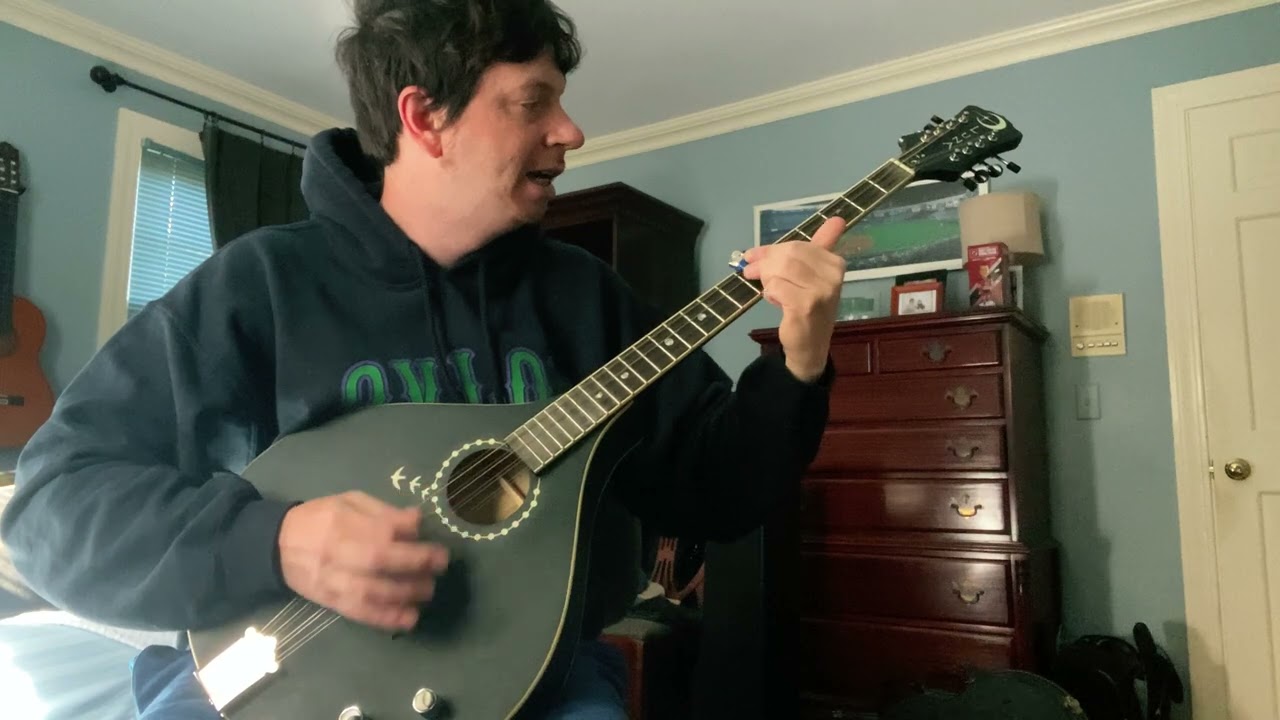 Irish Bouzouki slide guitar