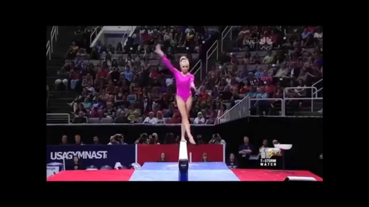 Nastia Liukin Olympic Trials - Beam Day 1