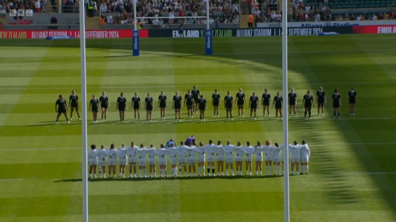 England vs New Zealand Women's Rugby International