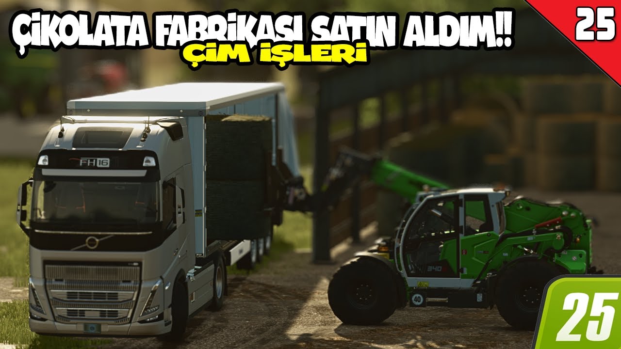 ÇİKOLATA FABRİKASINI KURDUK !!! | FS25 | BÖLÜM 25