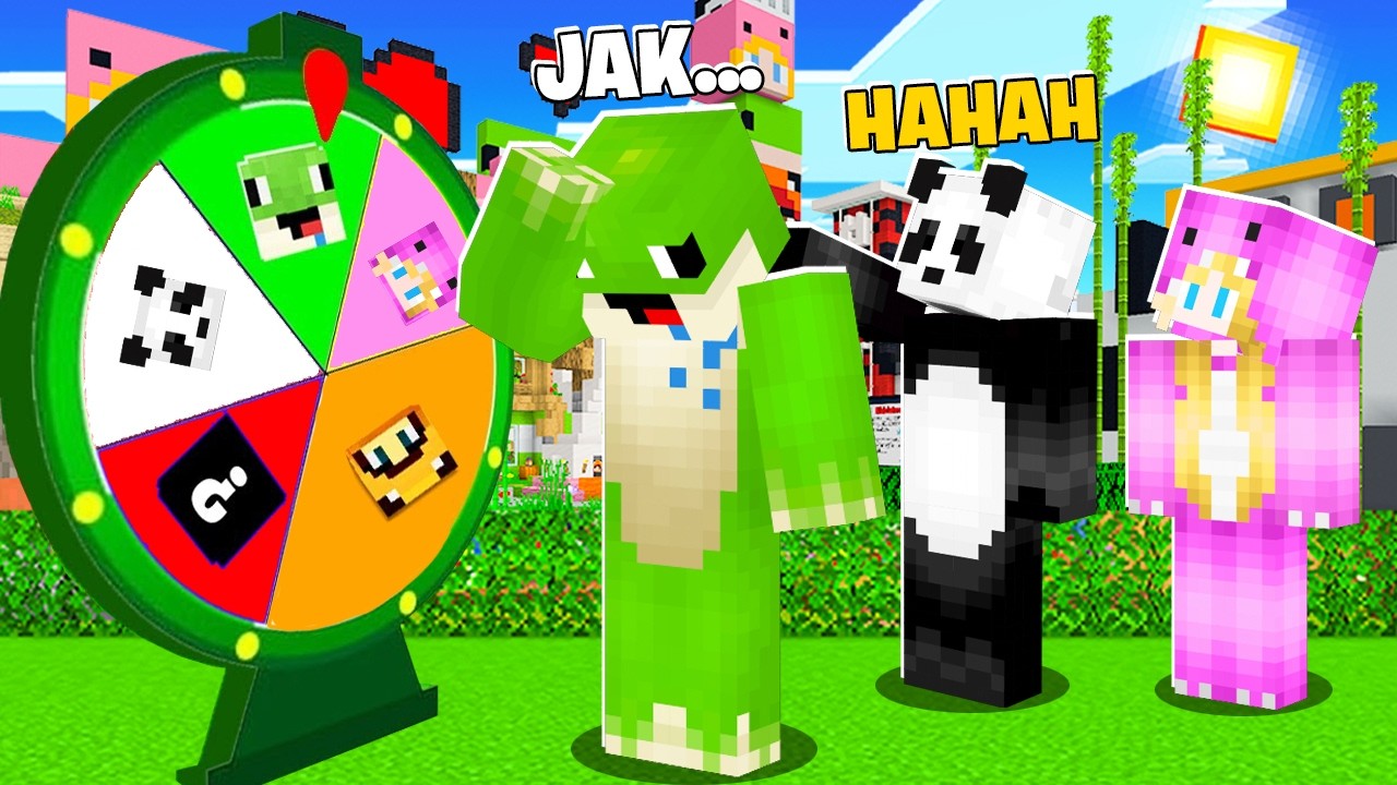 KOŁO FORTUNY DECYDUJE KTO USUWA DOMEK w Minecraft!