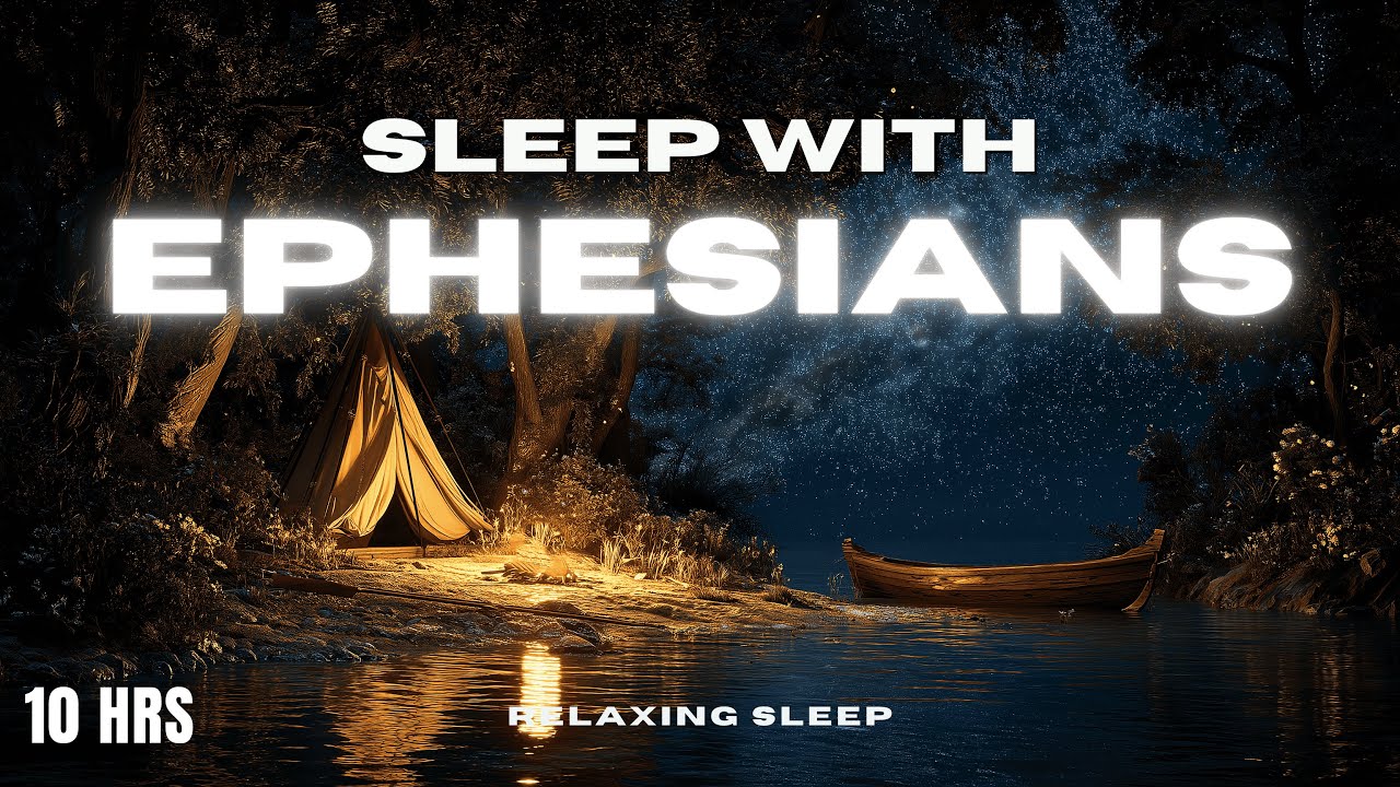 Relaxing Bible Reading of Ephesians for Stress Relief, Deep Sleep, Stop Overthinking & Relaxation