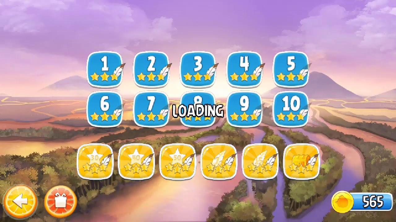 Angry Birds Rio High dive All levels