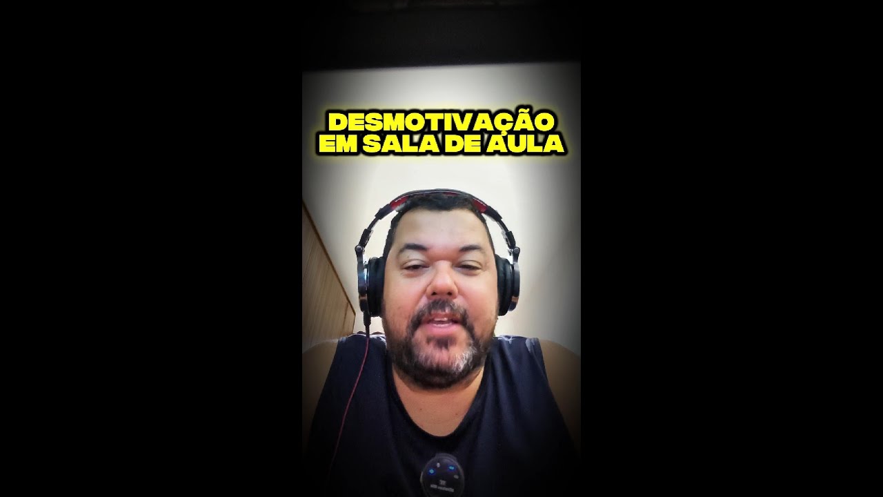 Desmotivação do Aluno | Prof. Álvaro Capute