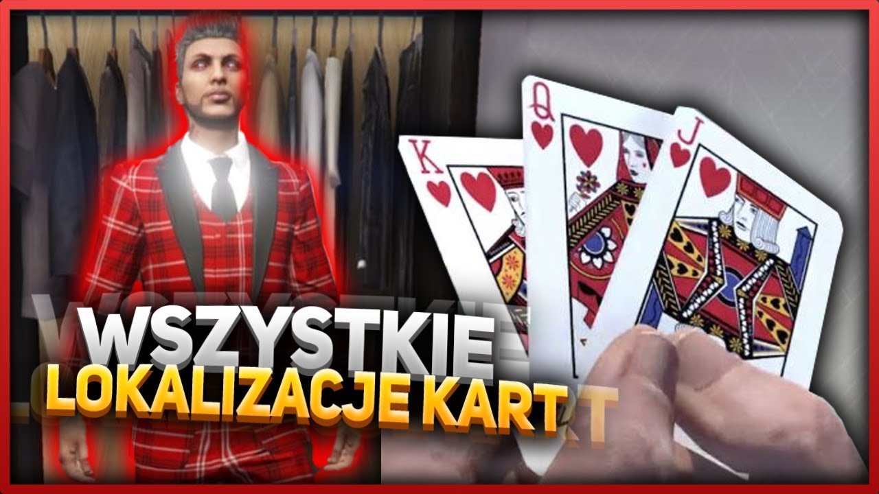 Wszystkie 54 lokalizacje kart do gier i strój hazardzisty - GTA Online [The Diamond Casino & Resort]
