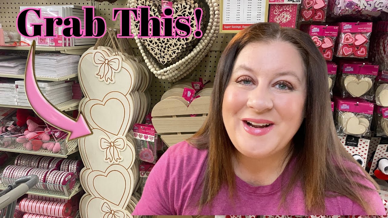 Деревянные поделки ко Дню святого Валентина от Hobby Lobby, которые выглядят дорого.