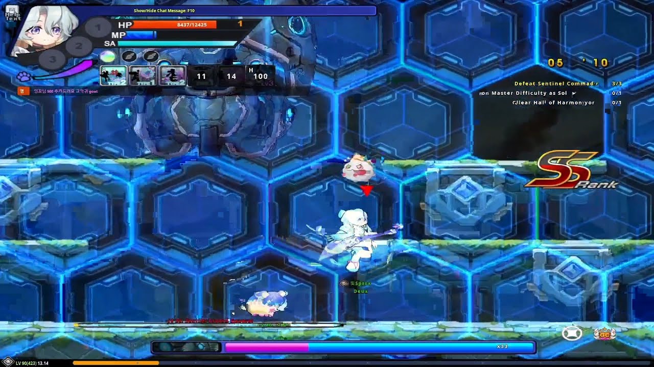 Grand Chase Classic - Hall of Harmony (MASTER MODE) Iris CLEAR SOLO