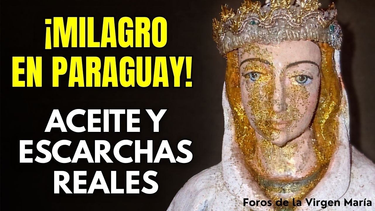 La imagen de la Rosa Mística que humilló a la ciencia en Paraguay