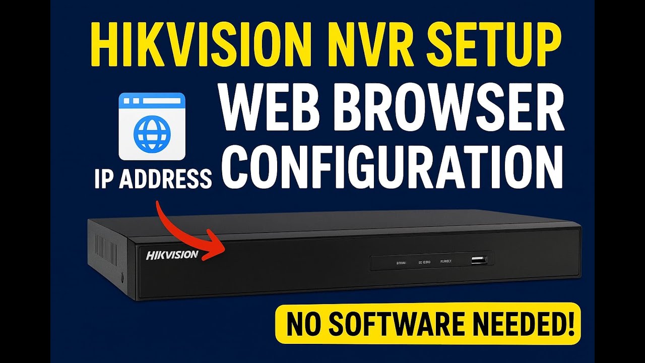 Hikvision nvr Configuration | hikvision nvr remote configuration 