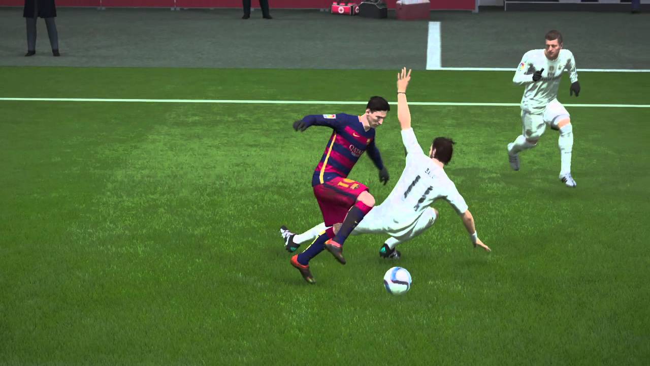 FIFA 16 messi unbelievable dribbling