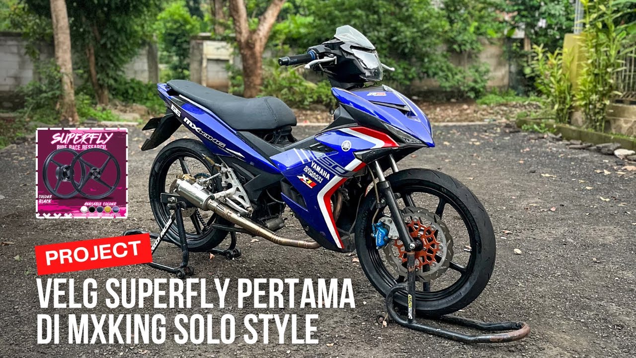 Cuma palang 4❓Aneh tapi keren❗️velg superfly rim mx king y15zr