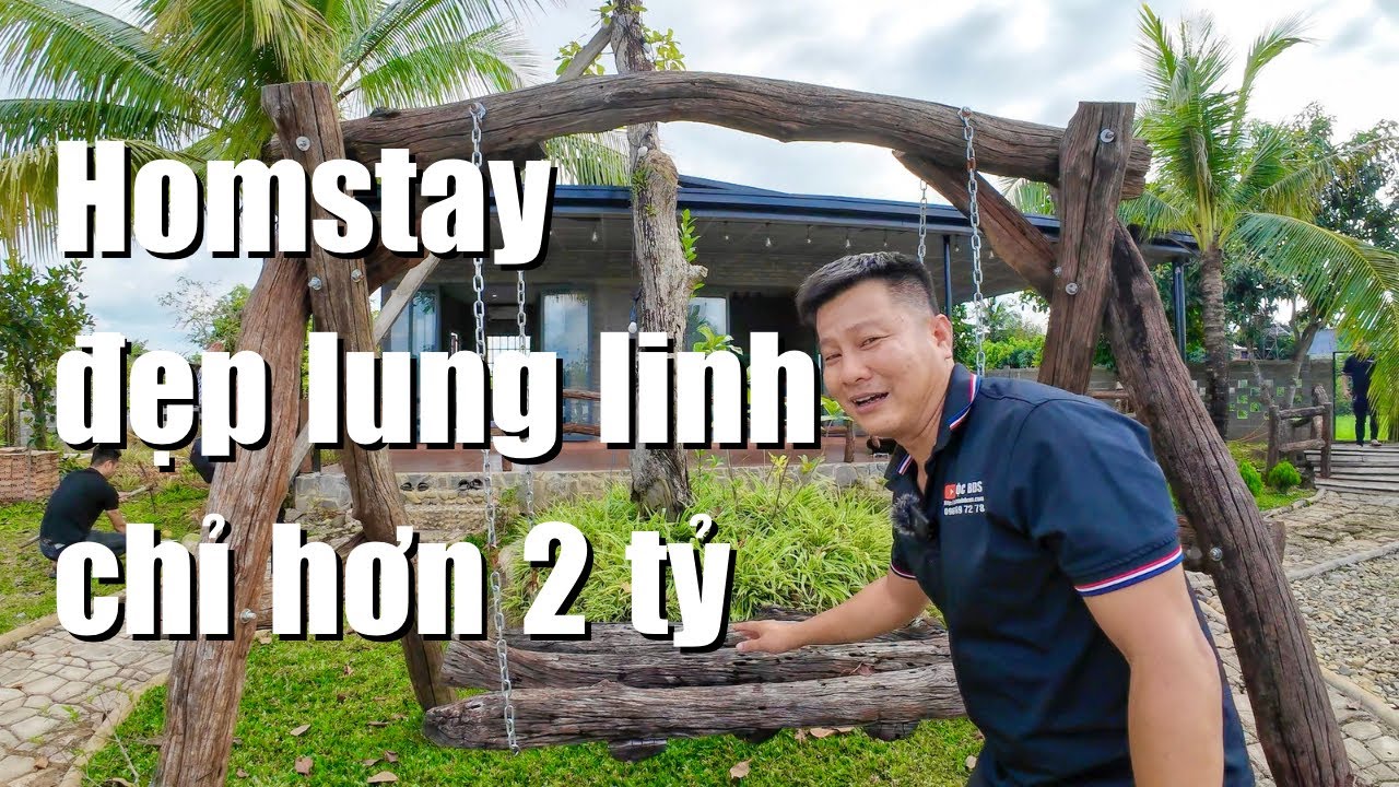 Nhà vườn Homstay đẹp lung linh ngộp quá bán gấp chỉ hơn 2 tỷ