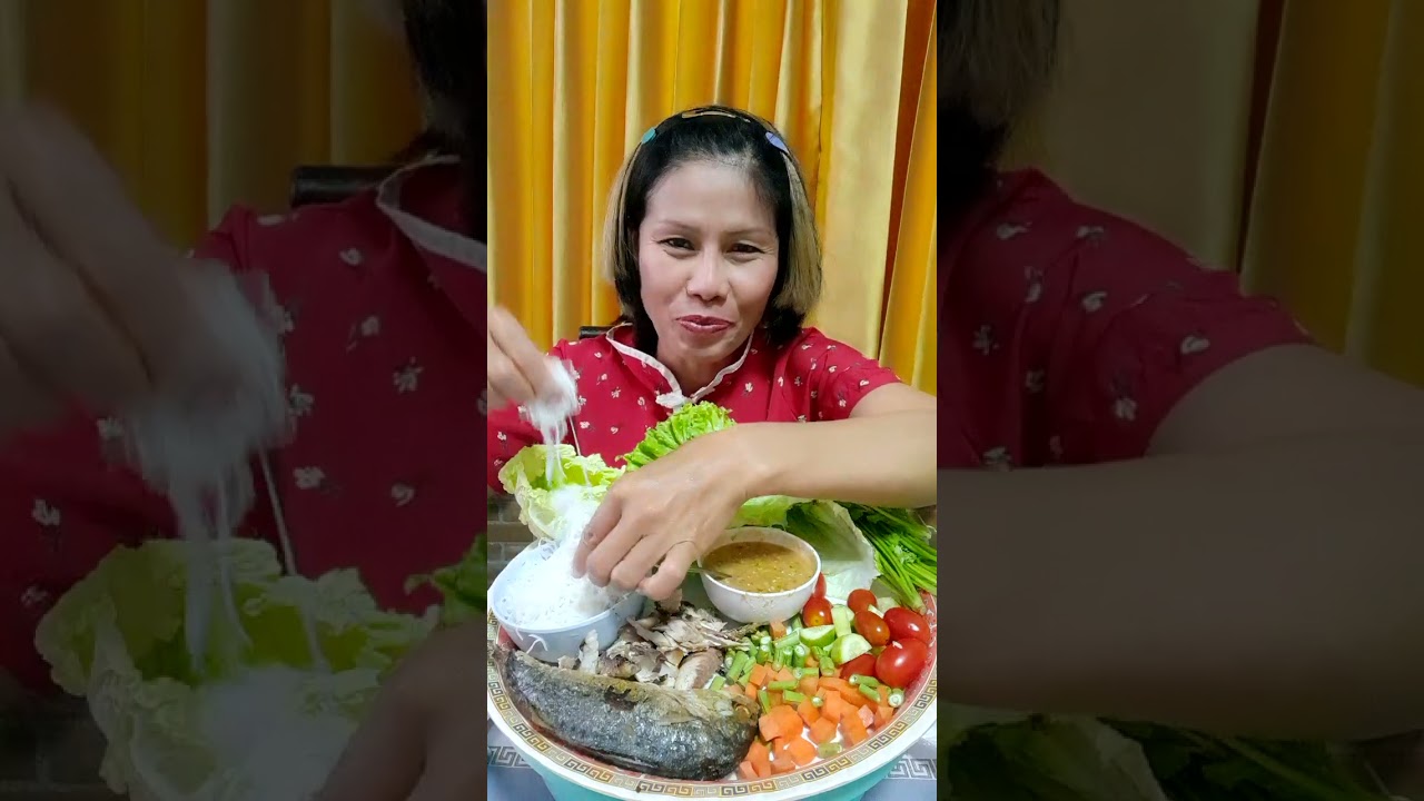 Ep.744 น้ำจิ้มถั่วปลาทู ทอดเหลืองๆตัวใหญ่อร่อยมากินด้วยกันจ้า 