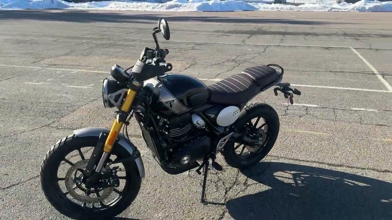 2025 Triumph Scrambler 400 X