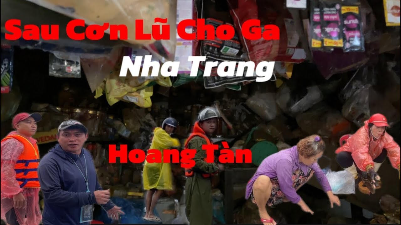 Chợ Ga Nha Trang Ngập Sau Nhất Nhiều Tiểu Thương Trắng Tay 