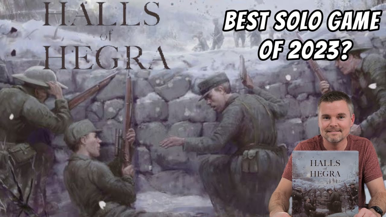Halls Of Hegra - Best Solo Board Game of 2023??