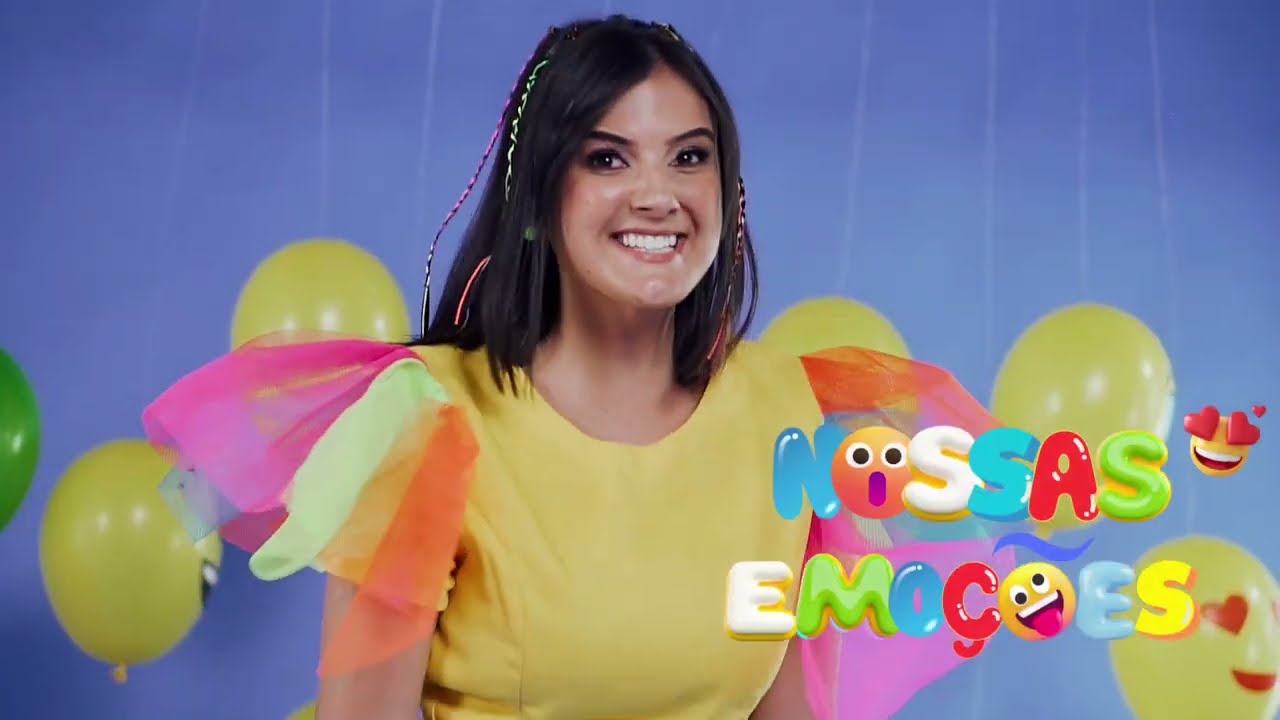 🎵 Nossas Emoções ( Clipe Oficial) - Tia Rosyê - Música Gospel Infantil