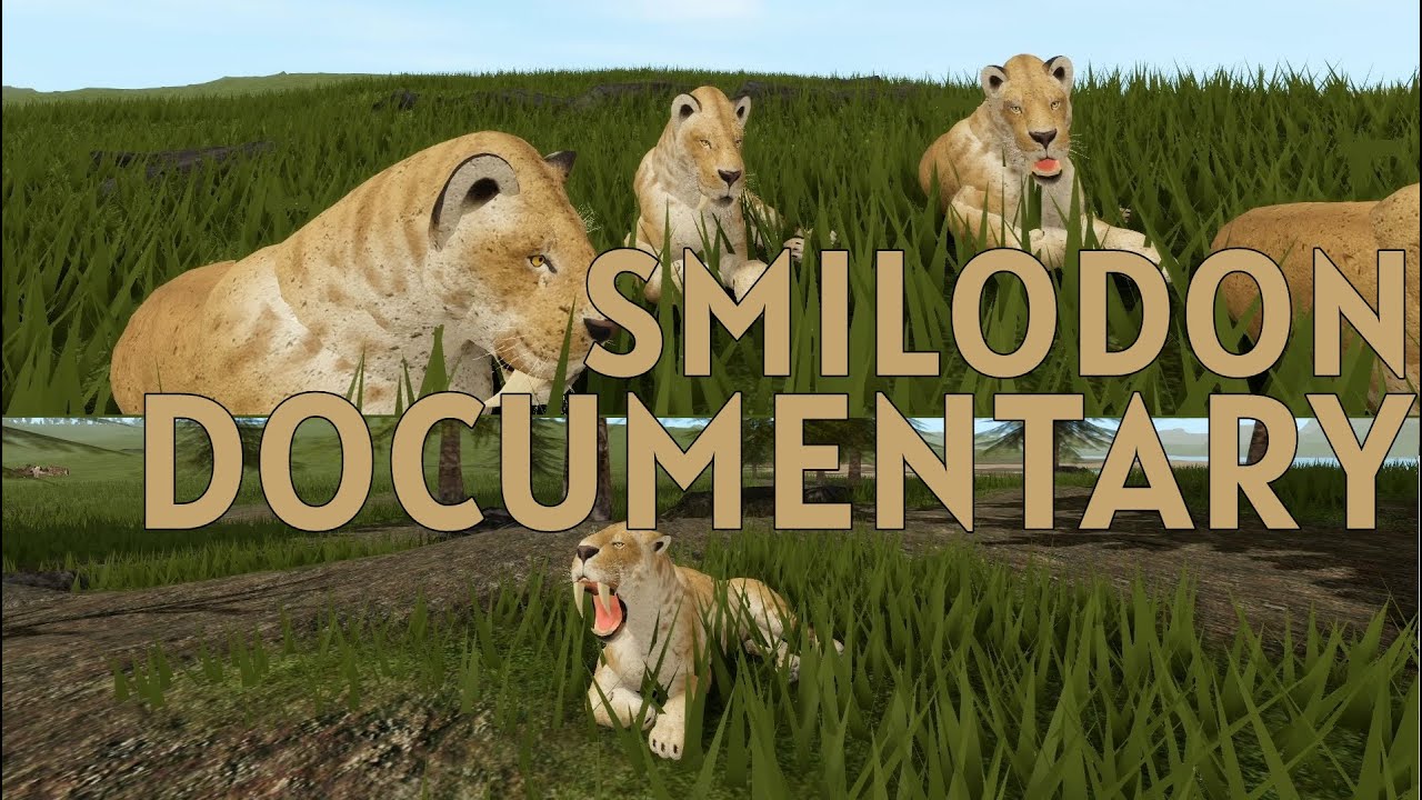 Roblox - Cenozoic Survival | SMILODON (SABER-TOOTHED CAT) DOCUMENTARY