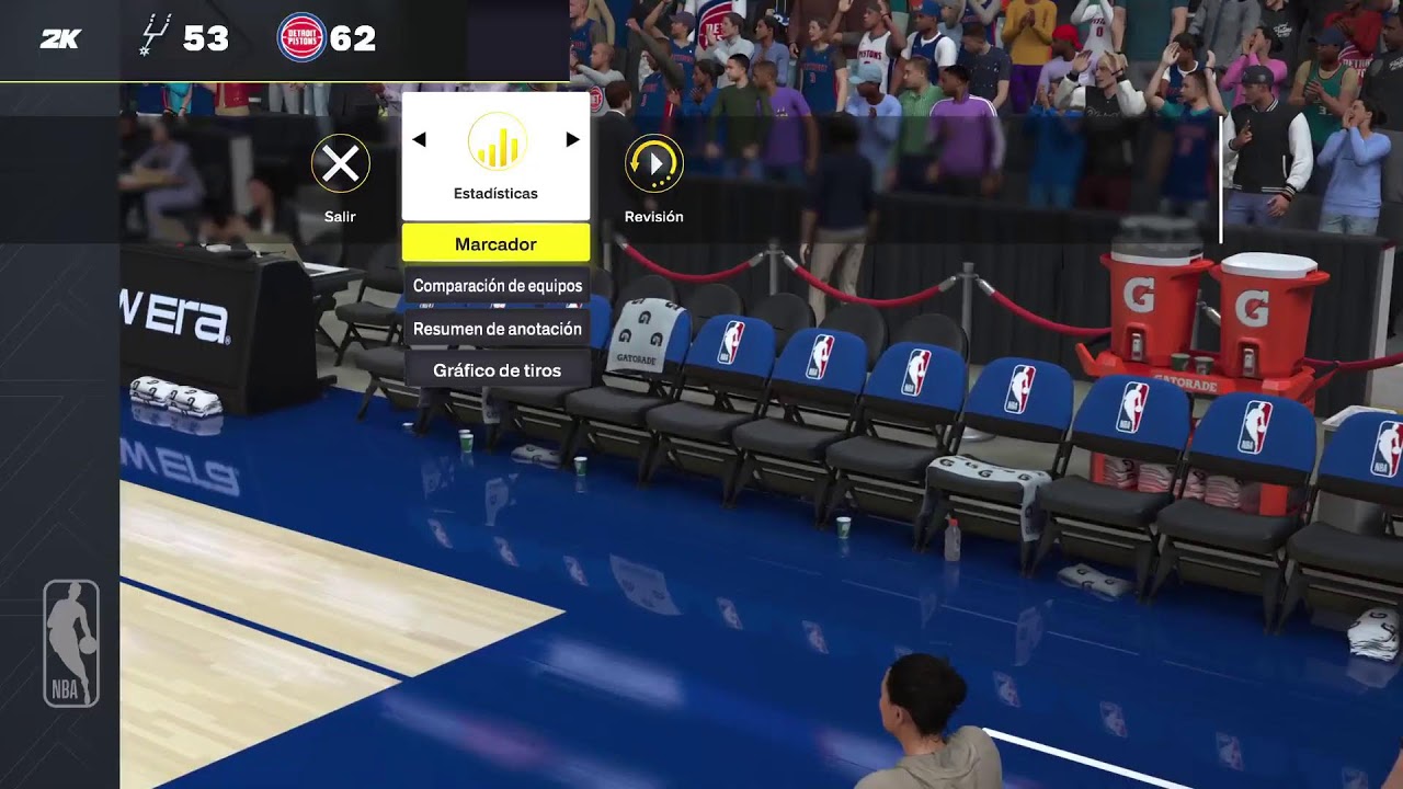 NBA 2k26 GamePlay El Boke(Detroit) vs El Menor(San Antonio) PP