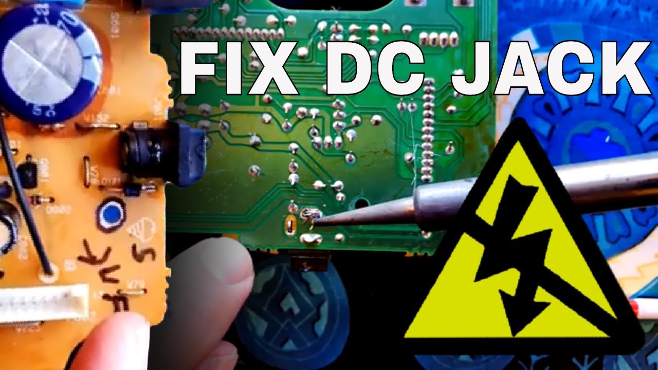 DC power socket repair | 4-track no power problem | Tascam Portastudio 414 MkII