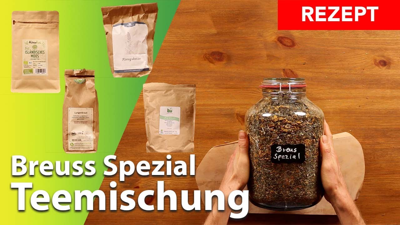 Breuss Teemischung Spezial - Tee Rezept - Breuss Fastenkur