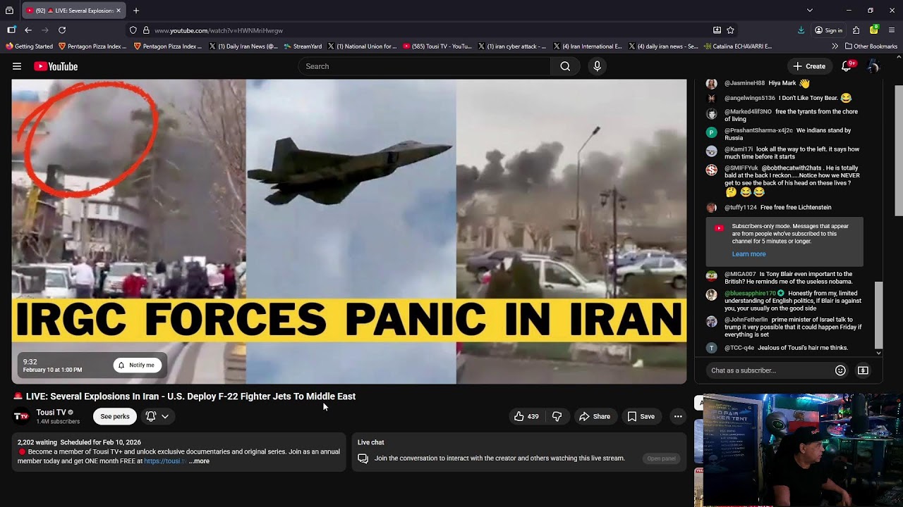 Reports of More Explosions in Tehran...
