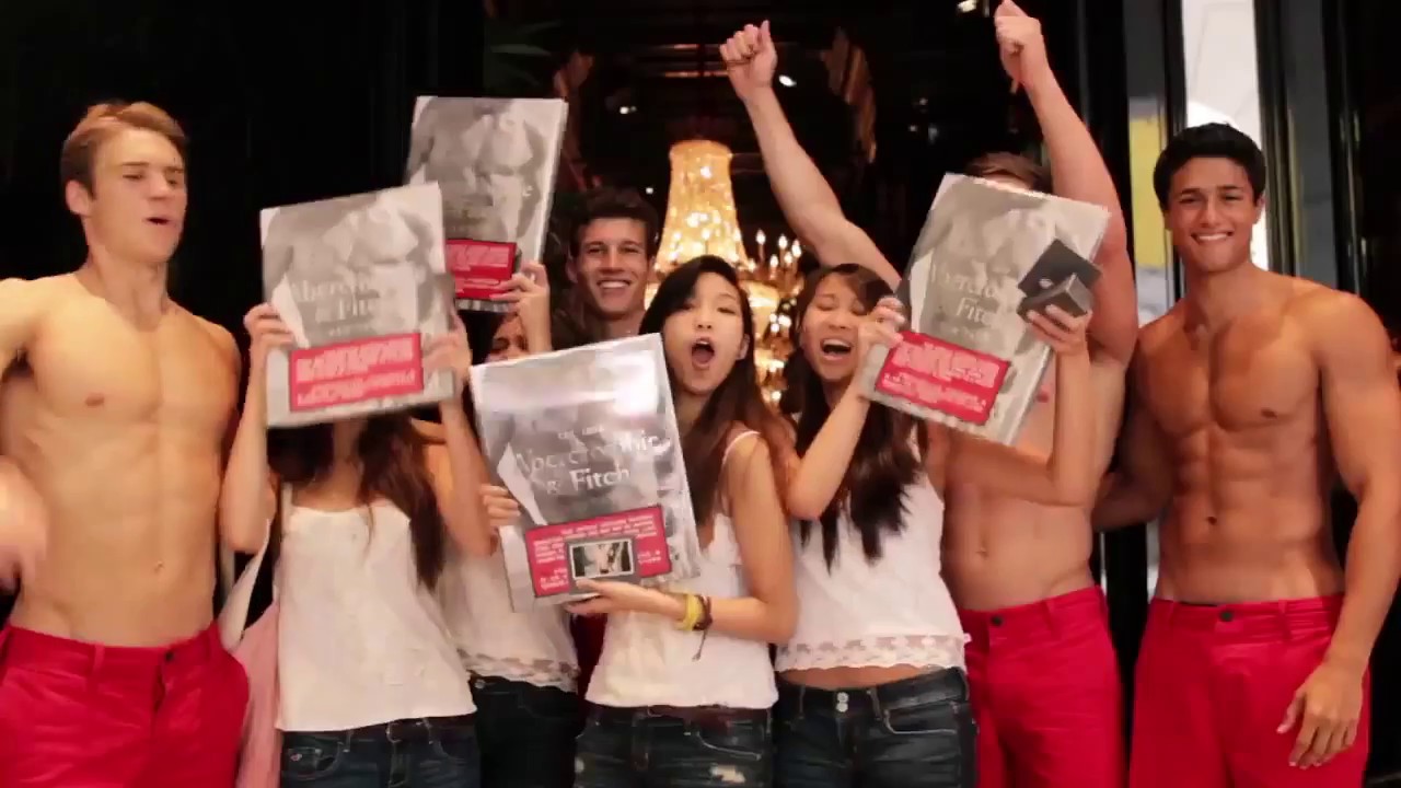 Abercrombie and Fitch A&F Hot Guys make history in Hong Kong (Final Part)