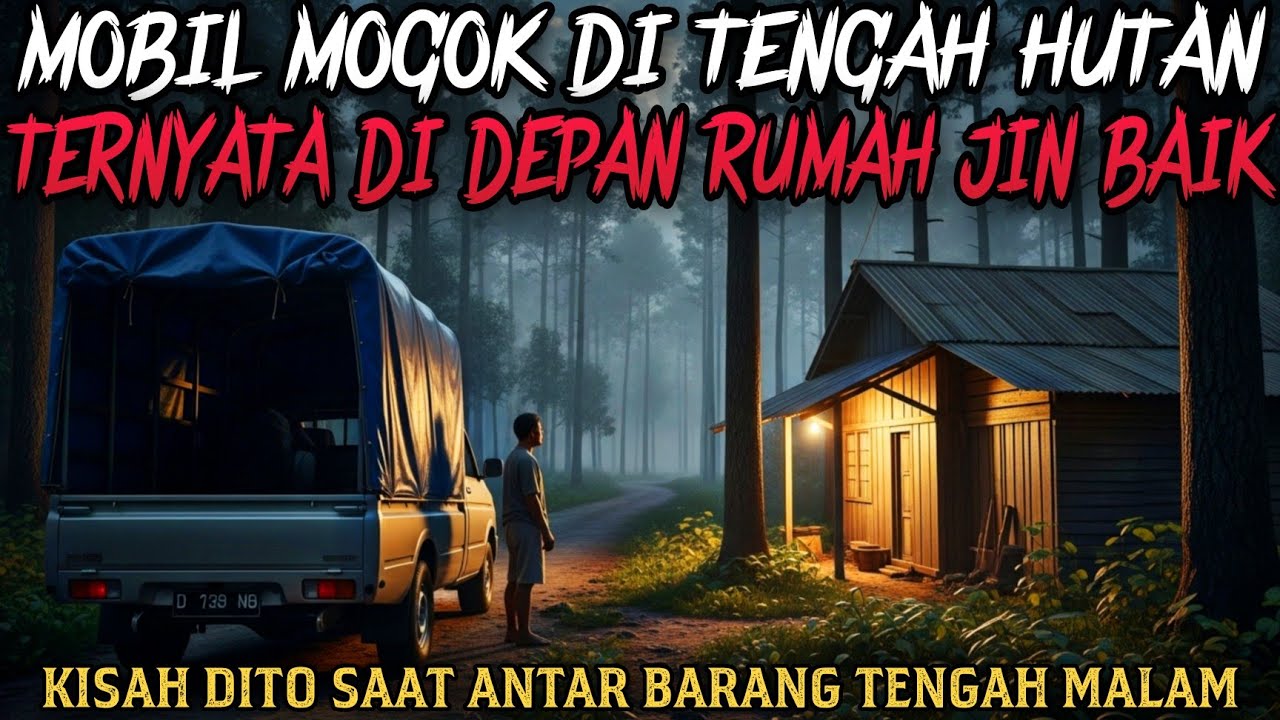 MOBIL MOGOK PAS DI DEPAN RUMAH JIN BAIK - cerita mistis 