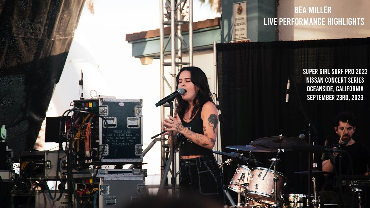 Bea Miller Live Performance Highlights (Super Girl Surf Pro 2023)
