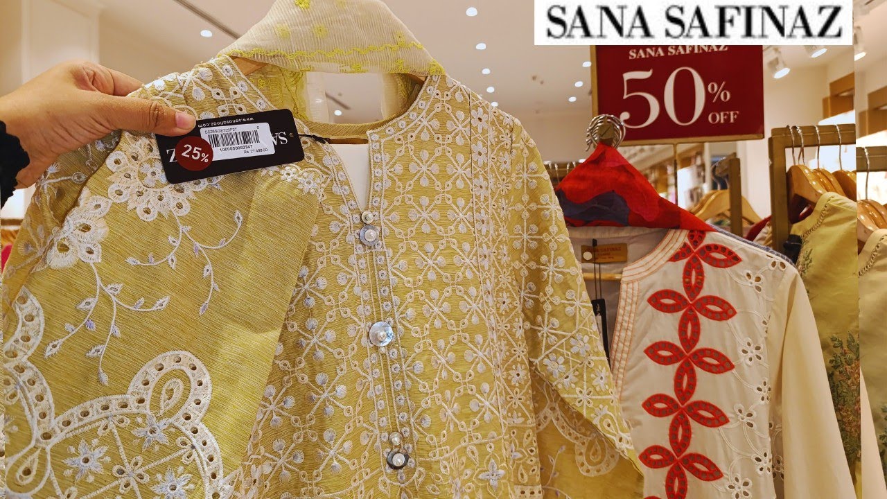 Sanasafinaz UpTo 60% OFF Sale😱📣 sanasafinaz Sale 2025 😍