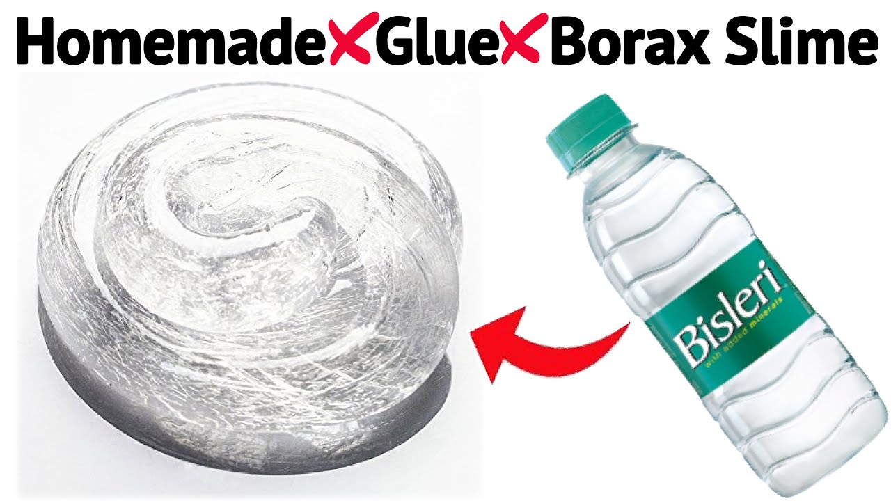 How to make Water and Sugar Slime at home Without Glue Borax and Activator/Making Water Slime/ASMR