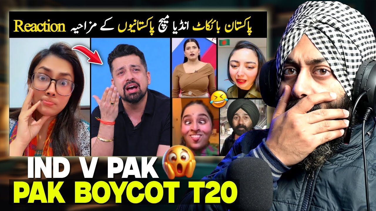 PAKISTAN BOYCOTTS PAK VS IND MATCH? T20 | PUBLIC REACTION