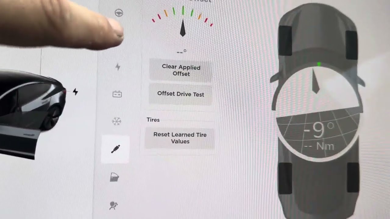 How to so wheel alignment on Tesla 3/Y/S/X