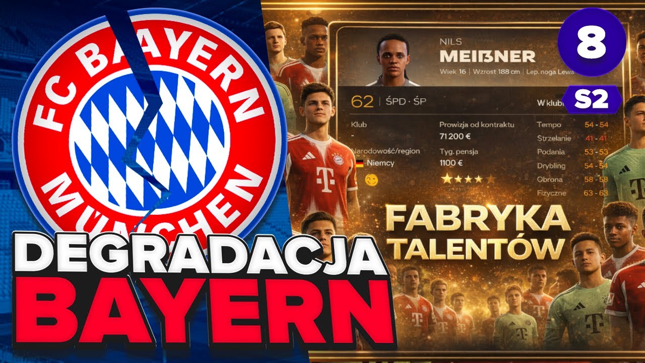 W poszukiwaniu nowych talentów.. [#8/S2] DEGRADACJA BAYERN