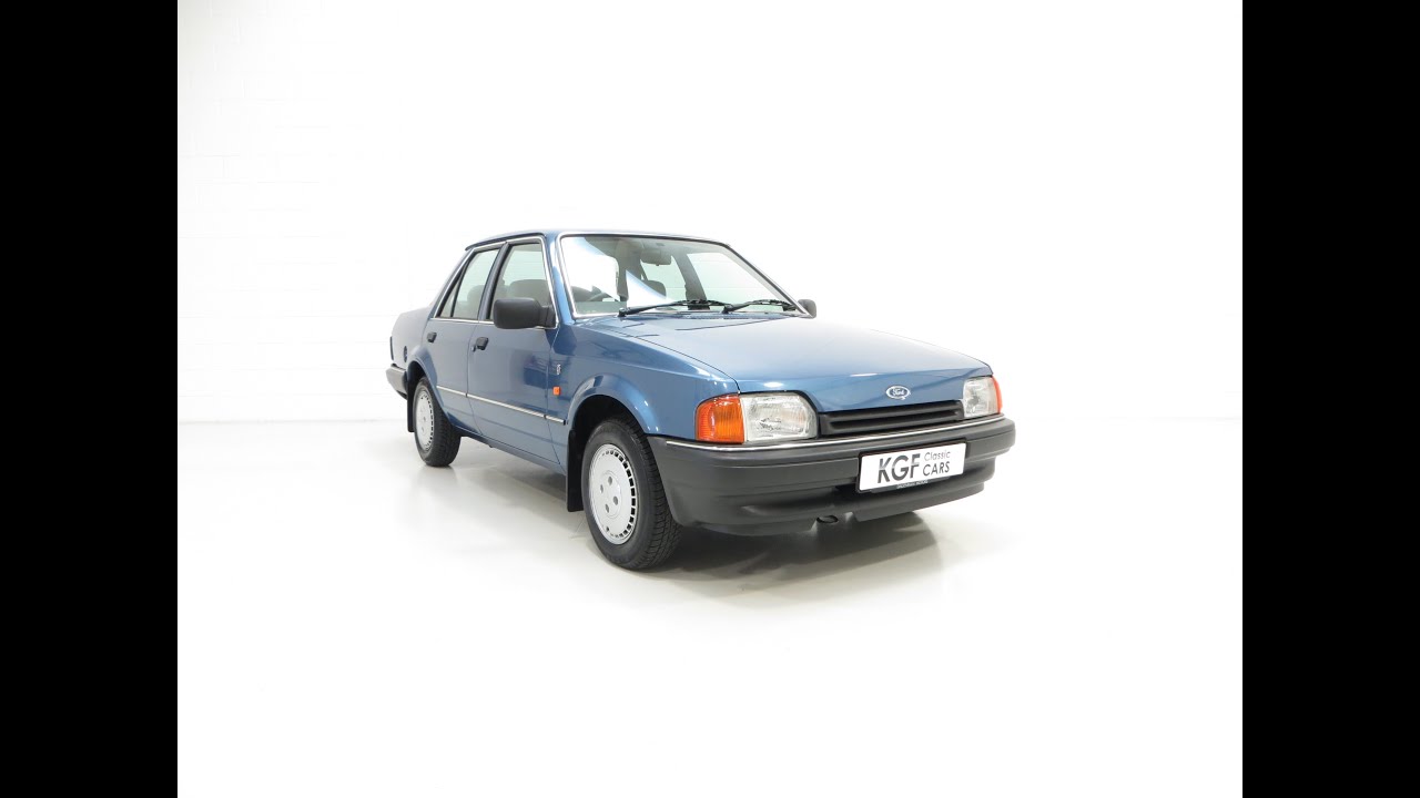 A Sensational Ford Orion 1.6 Ghia with Two Owners and 29,333 Miles - SOLD!