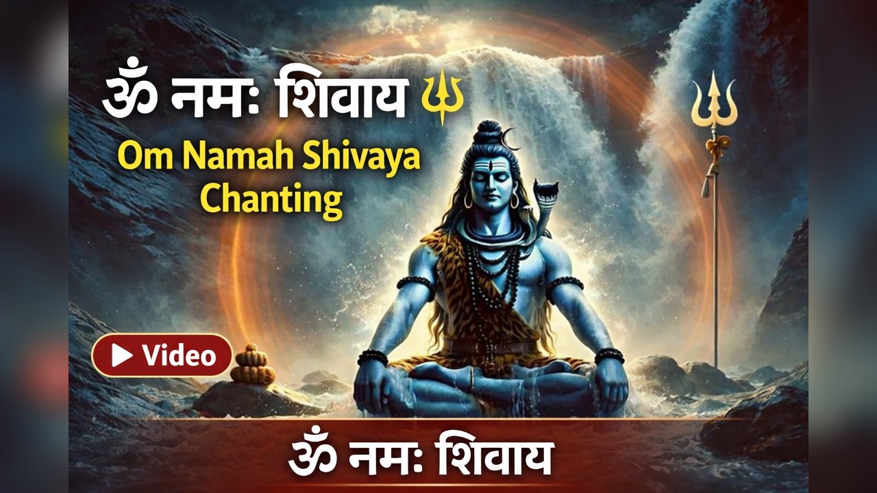 ॐ नमः शिवाय 🕉️🔱| Om Namah Shivaya | Har Har Bhole | Divine Chanting of Lord Shiva’s Sacred Names