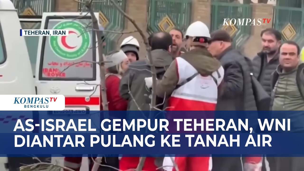 AS‑Israel Gempur Teheran, WNI Diantar Pulang ke Tanah Air